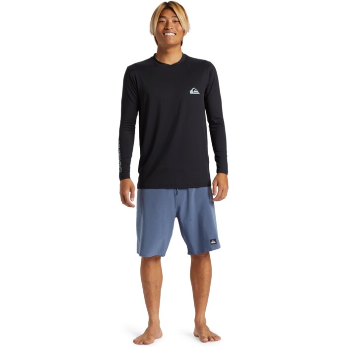 Quiksilver Mnner 2024 Everyday Surf Langarm T-Shirt AQYWR03154 - Black